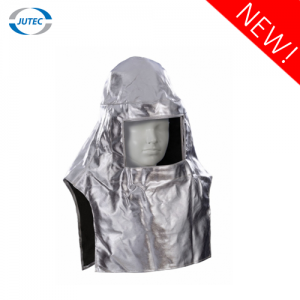 Heat protection hood with aluminum frame