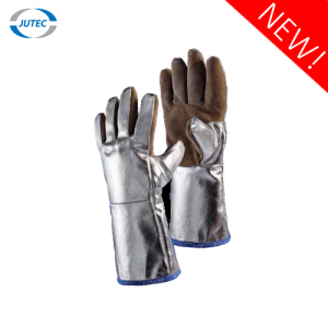 Glove made of SEBATAN® leather | aluminized