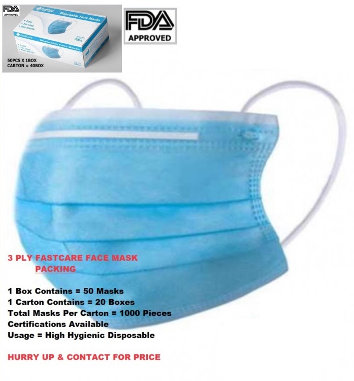 Surgical Mask 3 Ply | ASRAR AL WILAYAH