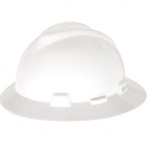 MSA Full Brim Safety Hat